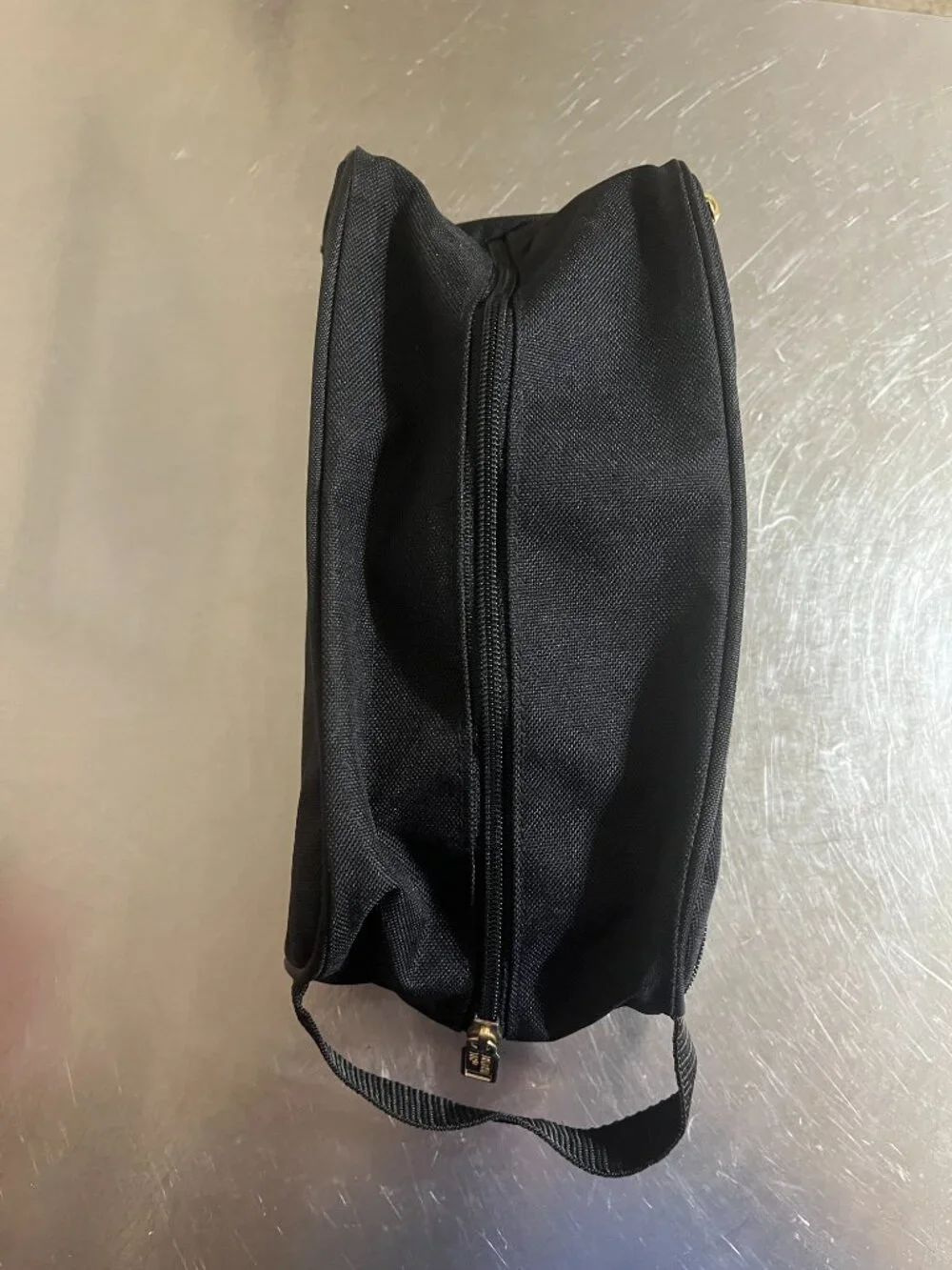 LONDON FOG Men's Black Travel Kit / Toiletry Bag